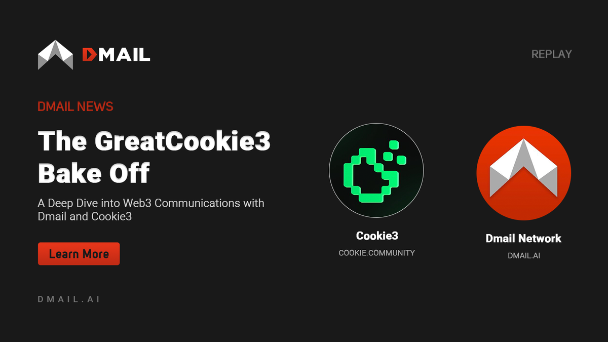 AMA Recap: A Deep Dive into Web3 Communications with Dmail and Cookie3