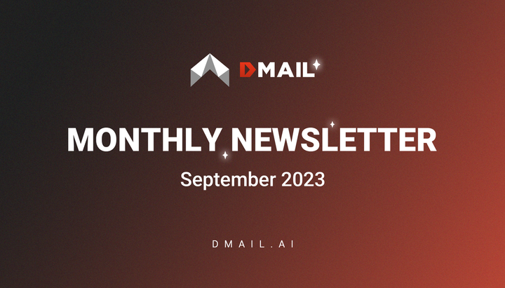 Dmail September 2023 Monthly Report