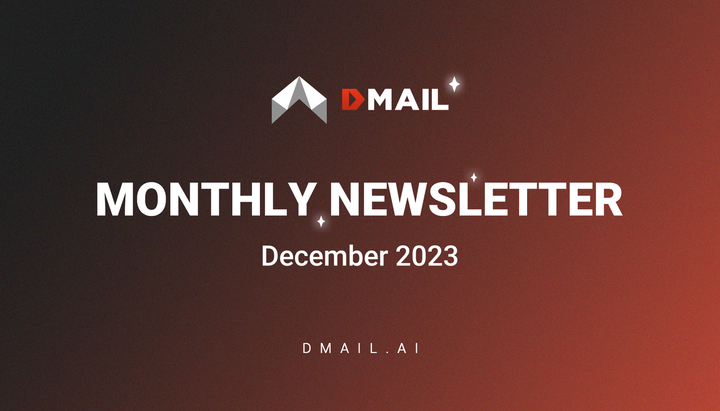 Dmail Monthly Report: December 2023