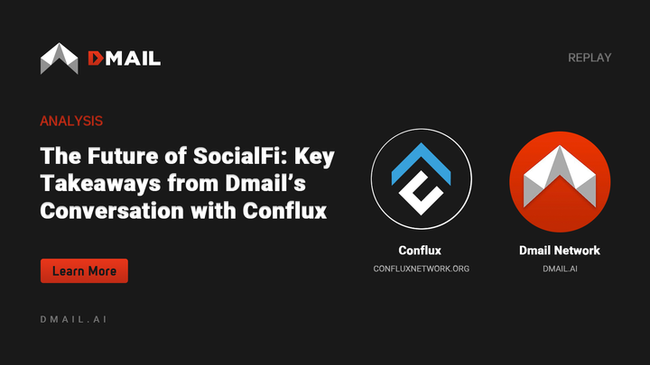 The Future of SocialFi: Key Takeaways from Dmail’s Conversation with Conflux