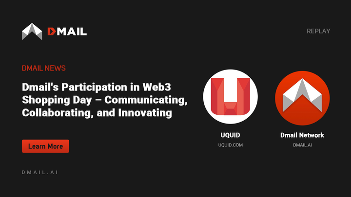 Recap: Dmail's Participation in Web3 Shopping Day – Communicating, Collaborating, and Innovating