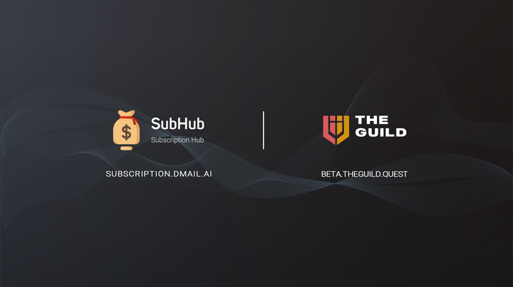 Dmail and Subhub to Form a Strategic Partnership with The Guild